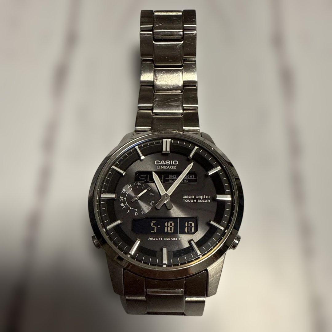 t*p様 CASIO LINEAGE 腕時計 LCW-M600D-1BJF