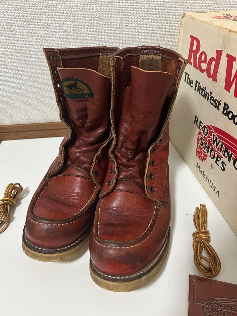 RED WING 90s半円犬タグ　アイリッシュセッター877