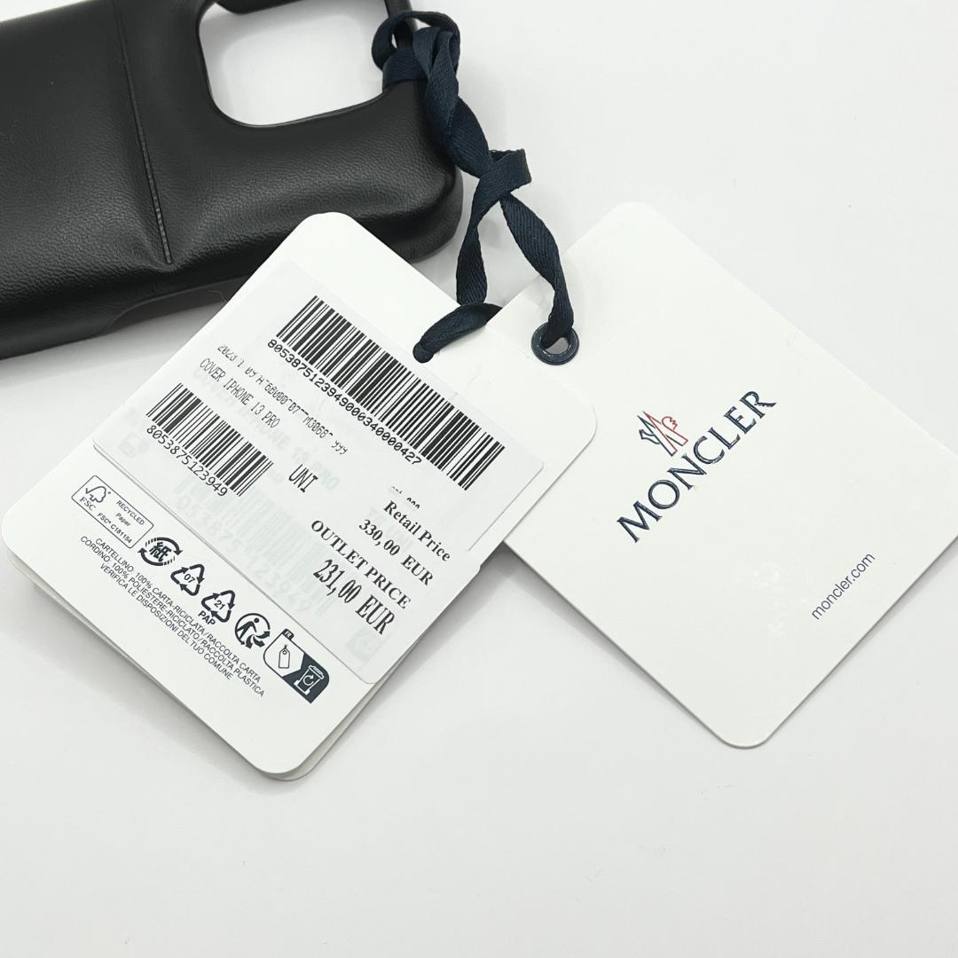【新品】MONCLER ブラック iPhone 13pro ケース