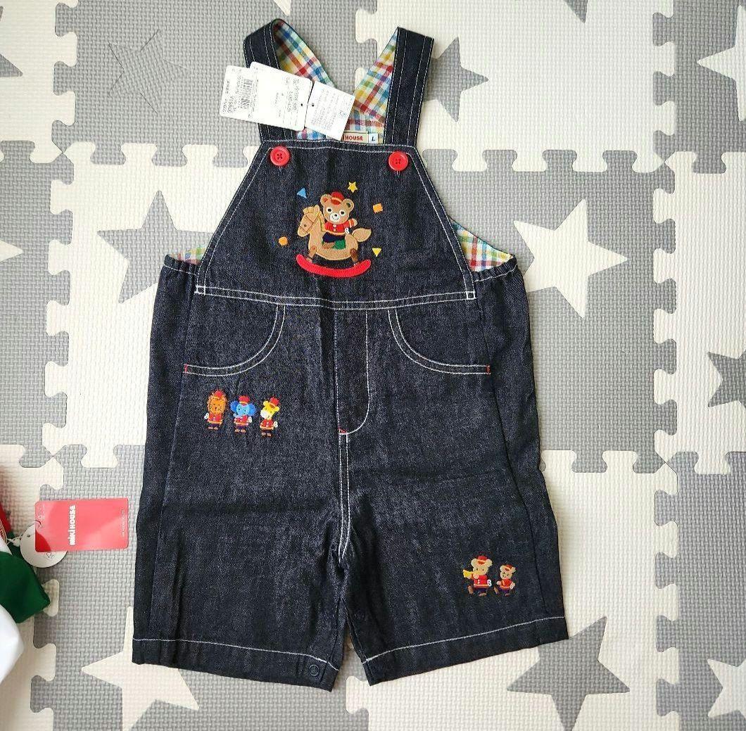 新品タグ付きファミリア半袖Tシャツ100cm&ミキハウス新品2点セット