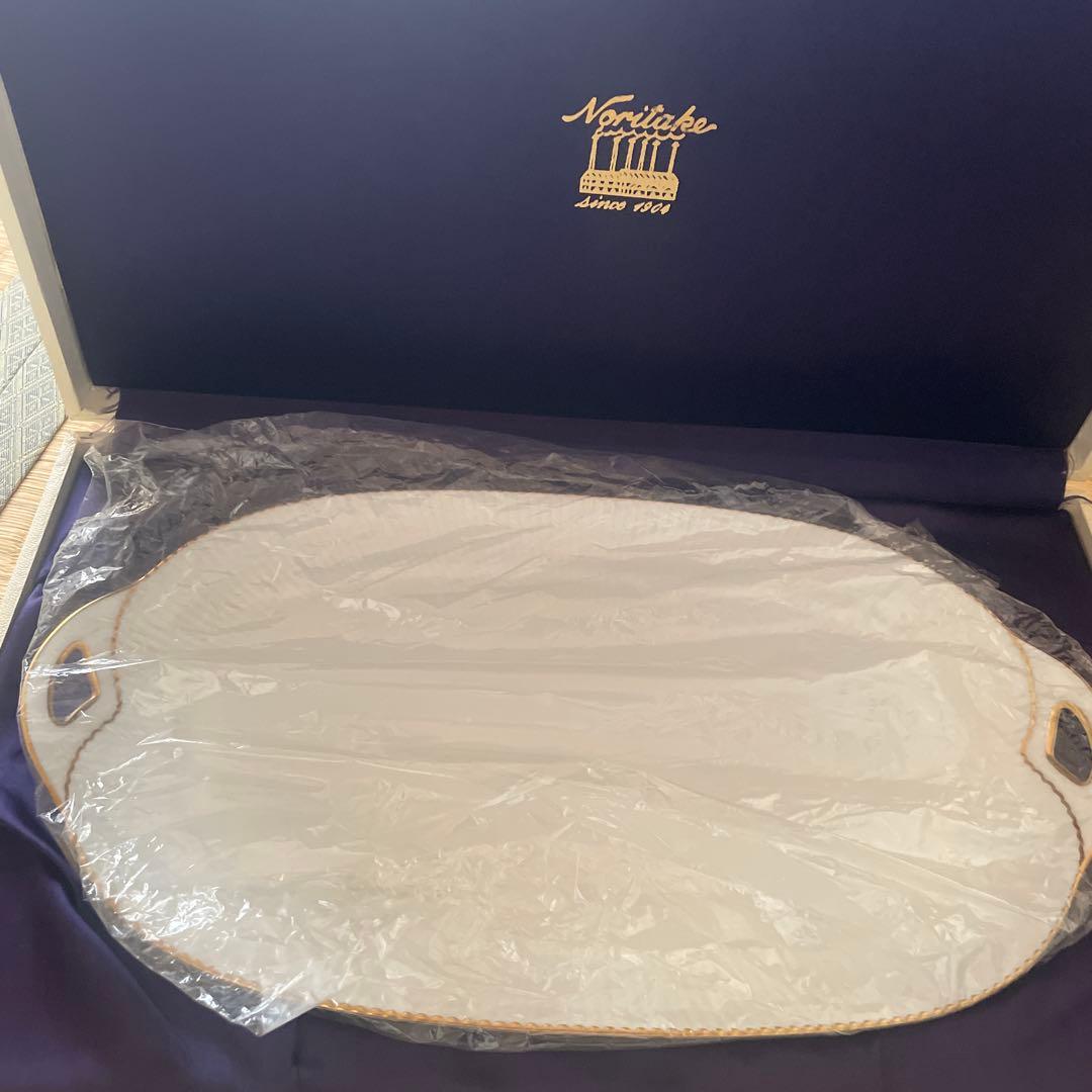 Noritake リブデザイン サービングプレート