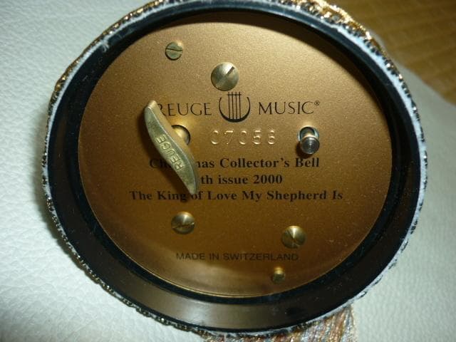 定価4.4万円 2000年限定スイス製◆クリスマス・ベル リュージュ オルゴール