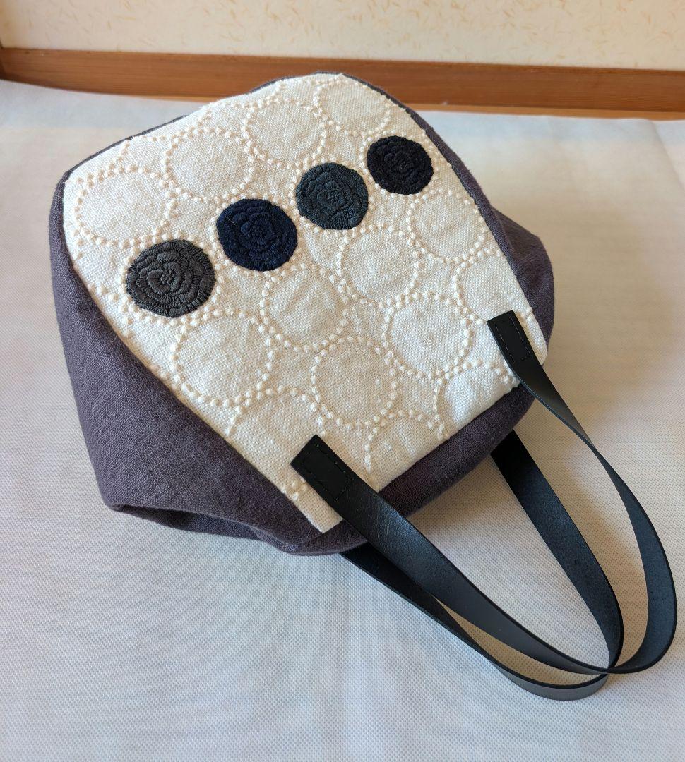 ハンドメイド　ミナペルホネン タンバリン　pjc　バッグ