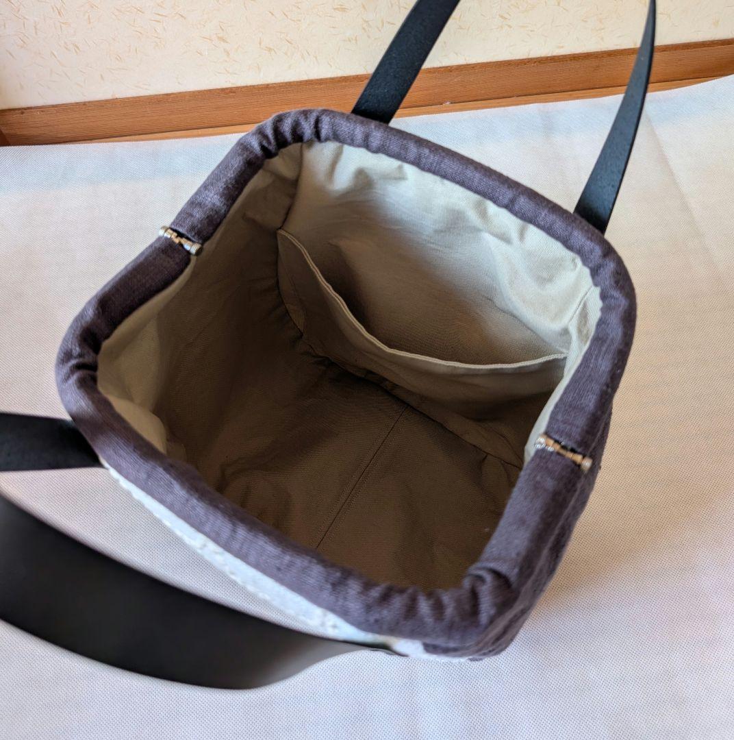 ハンドメイド　ミナペルホネン タンバリン　pjc　バッグ