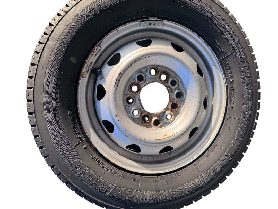 145/80R12 80/78N LT ブリヂストン スタッドレス W300