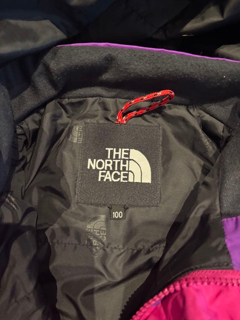 THE NORTH FACE 子ども用スキーウェア 100サイズ ピンク/紫