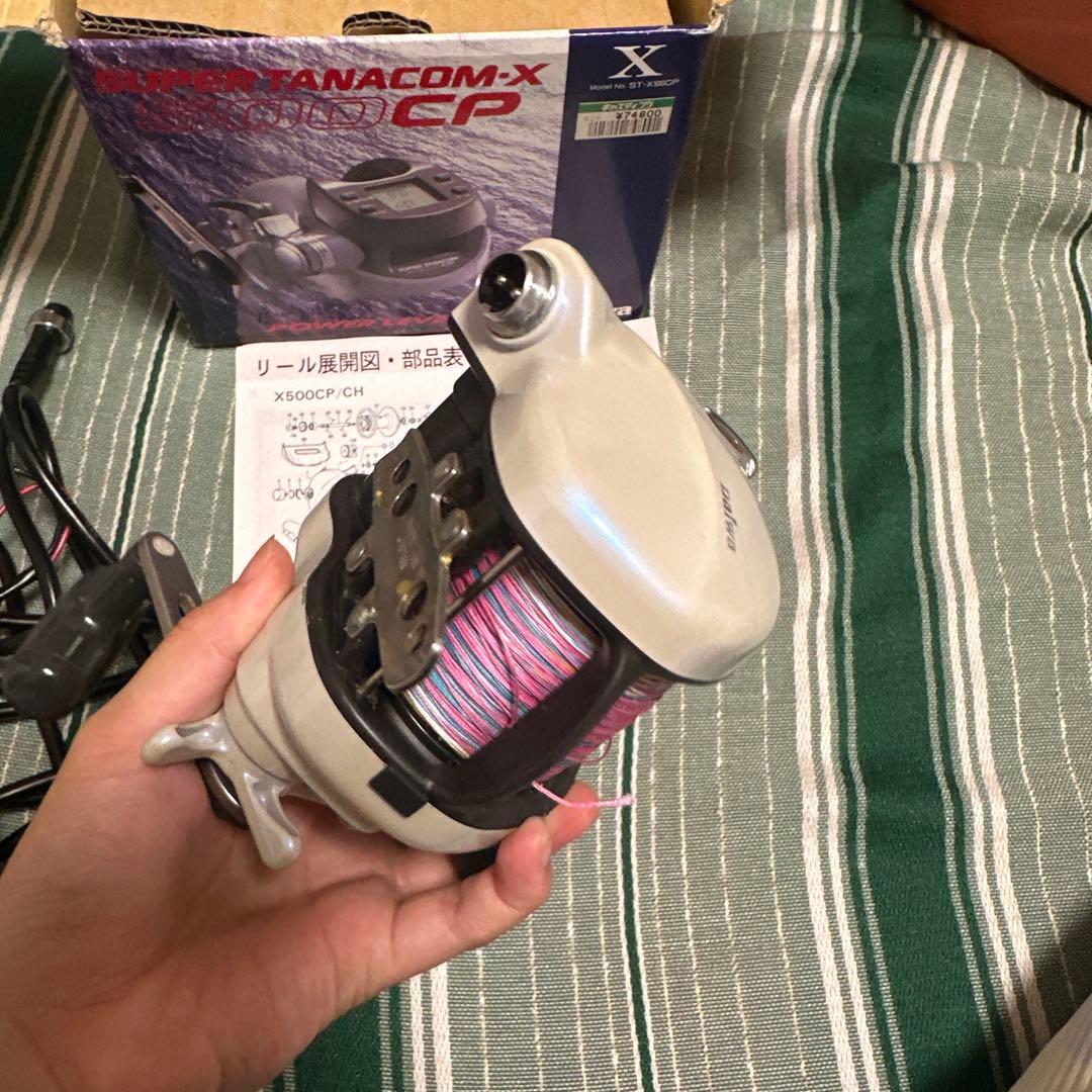 ダイワ　 SUPER TANACOM X 500 CP 電動リール ジャンク品