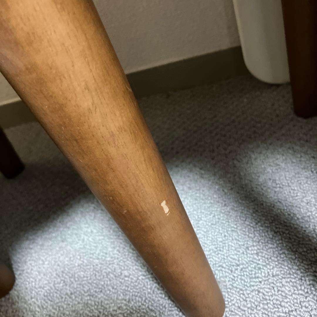 エア・リゾーム　北欧コンパクト木製ドレッサーnico(ニコ)スツール付き