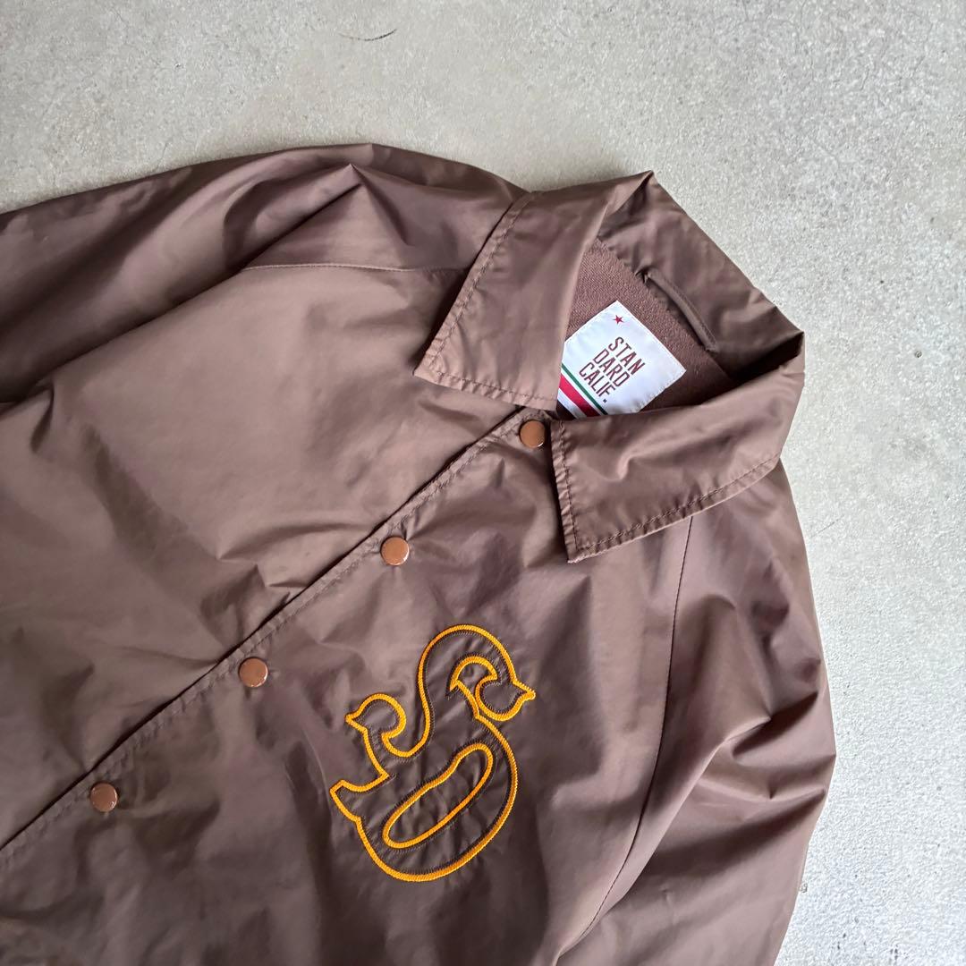STANDARD CALIFORNIA コーチジャケット ブラウン M