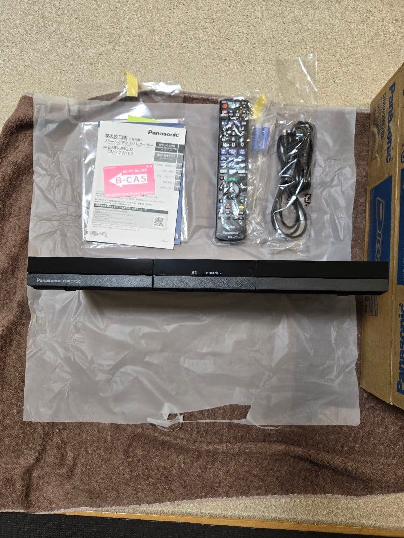 Panasonic DMR-2W202 ブルーレイレコ4549980684047