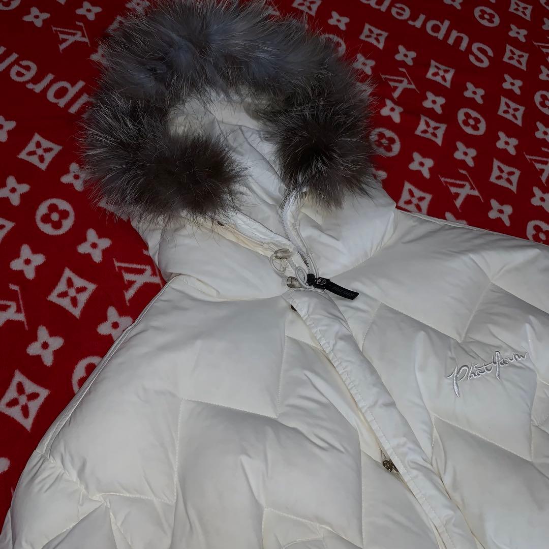 PHATFARM ダウン　ファー　hiphop bboy b系　ジャケット　レア