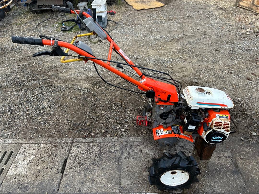 宮崎　クボタ 管理機 耕運機 TA6 畝立て 6馬力 家庭菜園 耕幅約500mm