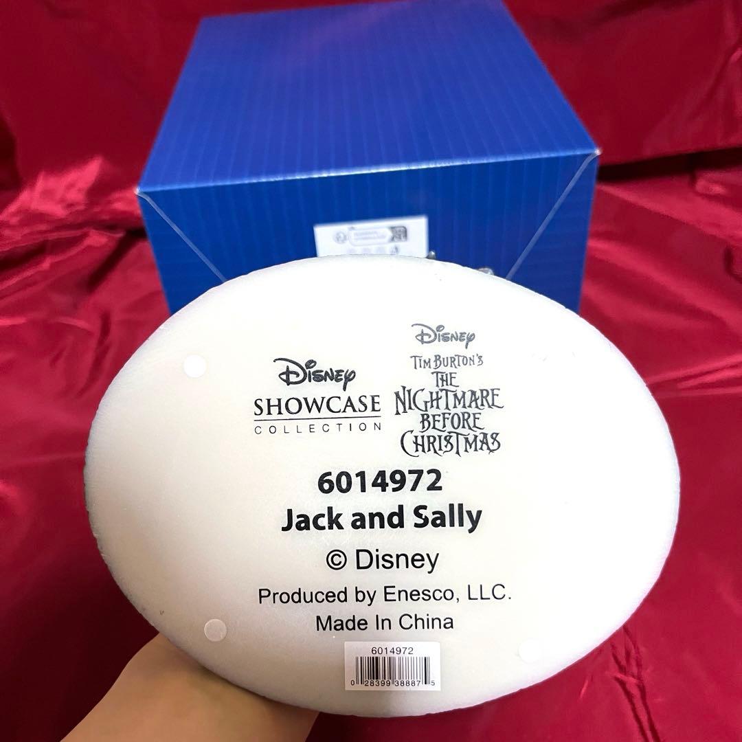ナイトメアビフォアクリスマス　エネスコ　ショーケース　ジャック　サリー　置物