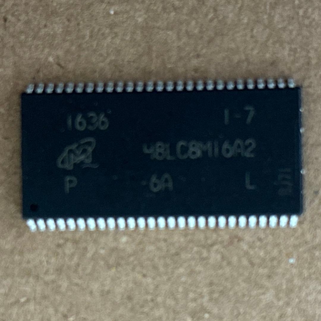 新品18個・Micron MT48LC8M16A2 6A MicronDRAM