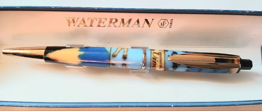 【稀少】Waterman ボールペン レオナルド・ダ・ヴィンチ モナ・リザ絵柄