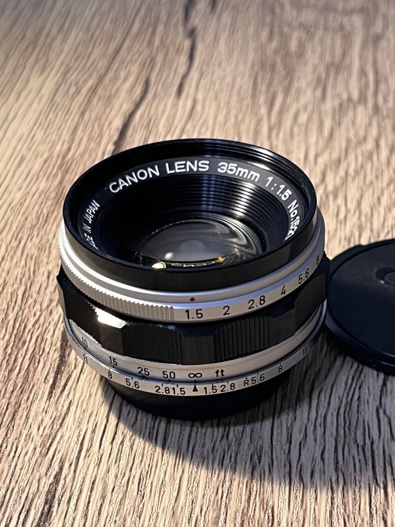 キャノン 35mm F1.5 【L39】