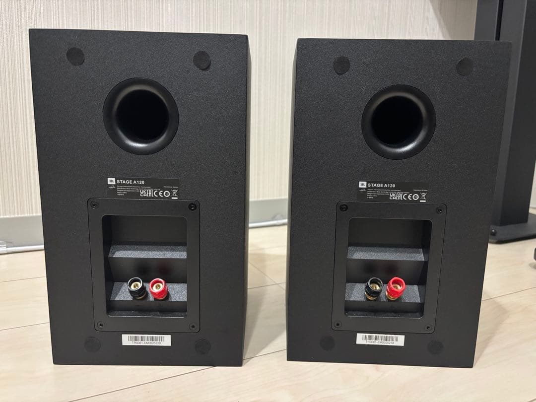 JBL STAGE A120ブラック スピーカー 2台セット