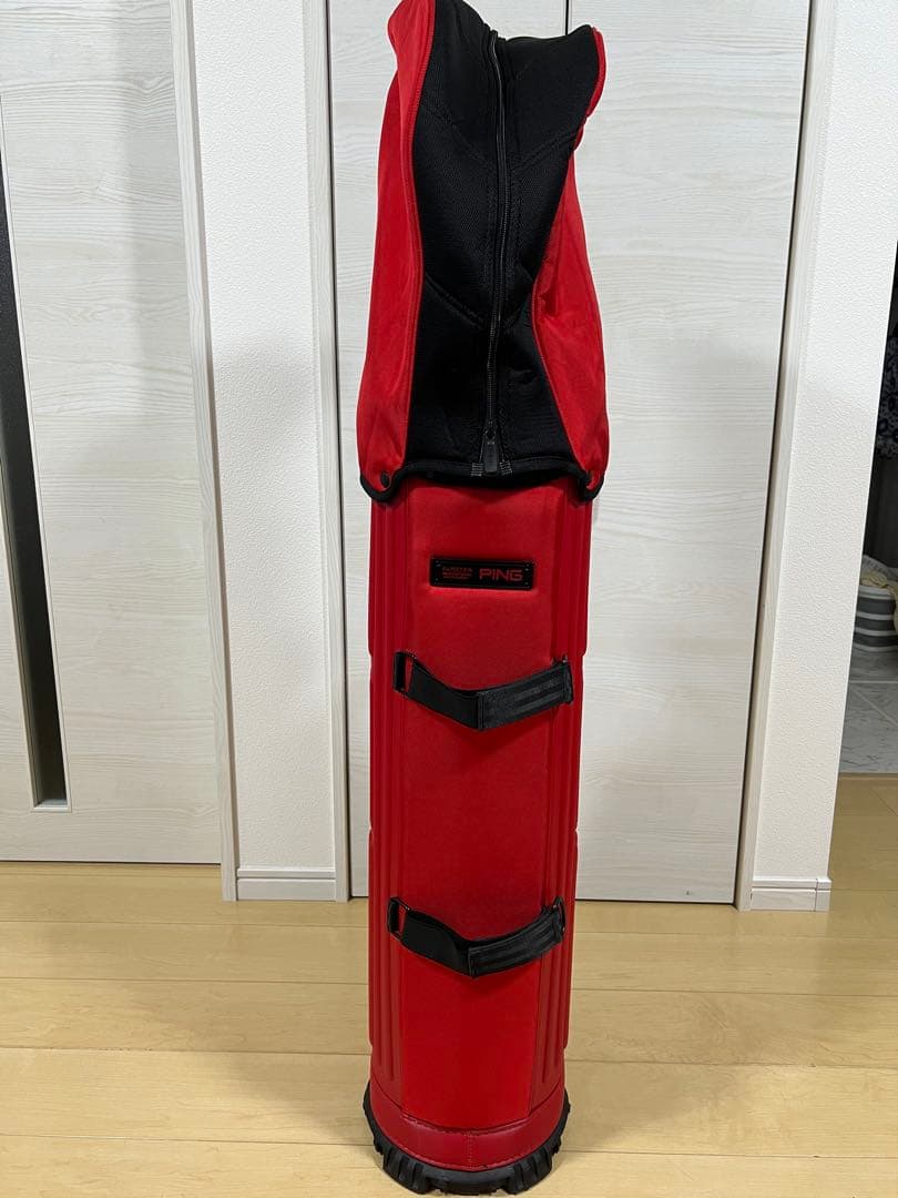 【美品】PING / ピン キャディバッグ レッド