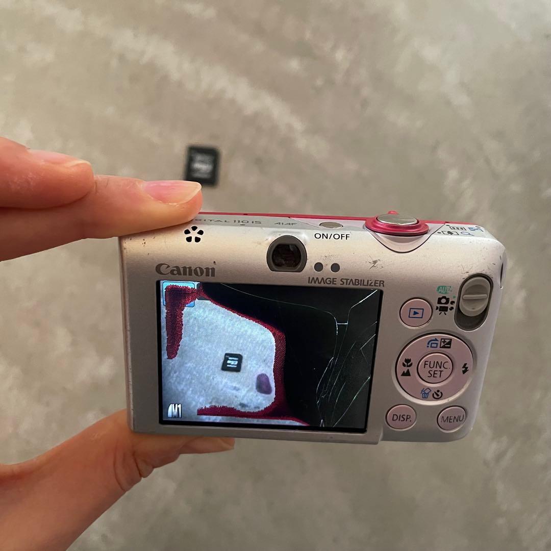 Canon IXY DIGITAL 110IS ピンク コンパクトデジタルカメラ