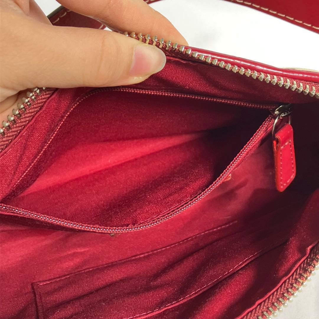 【美品級】COACH 2way ショルダーバッグ F17439 シグネチャー