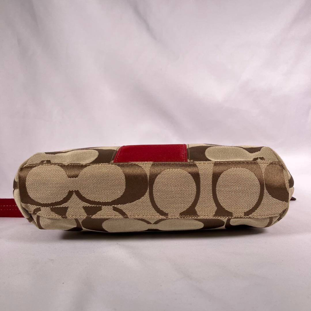 【美品級】COACH 2way ショルダーバッグ F17439 シグネチャー