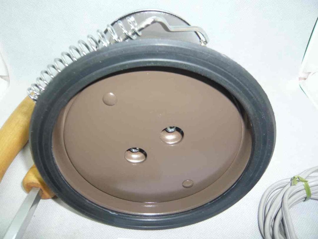 ④展示未使用品　タキイ和裁電化鏝　ランプ付　和裁こて　和裁コテ　　鏝２本付