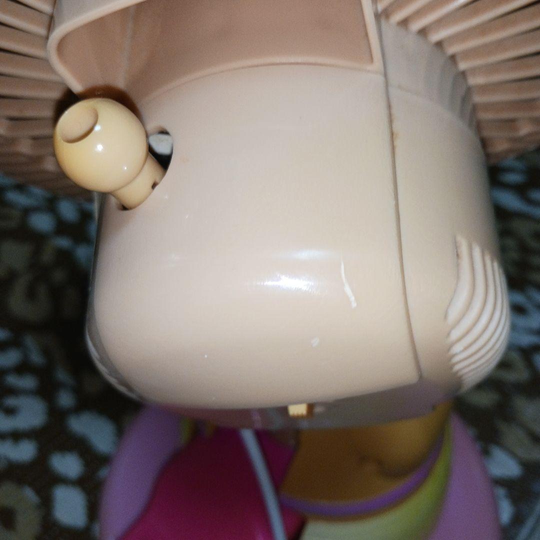 ハローキティ パーソナル家庭用扇風機 　　日焼けキティ　2004年製