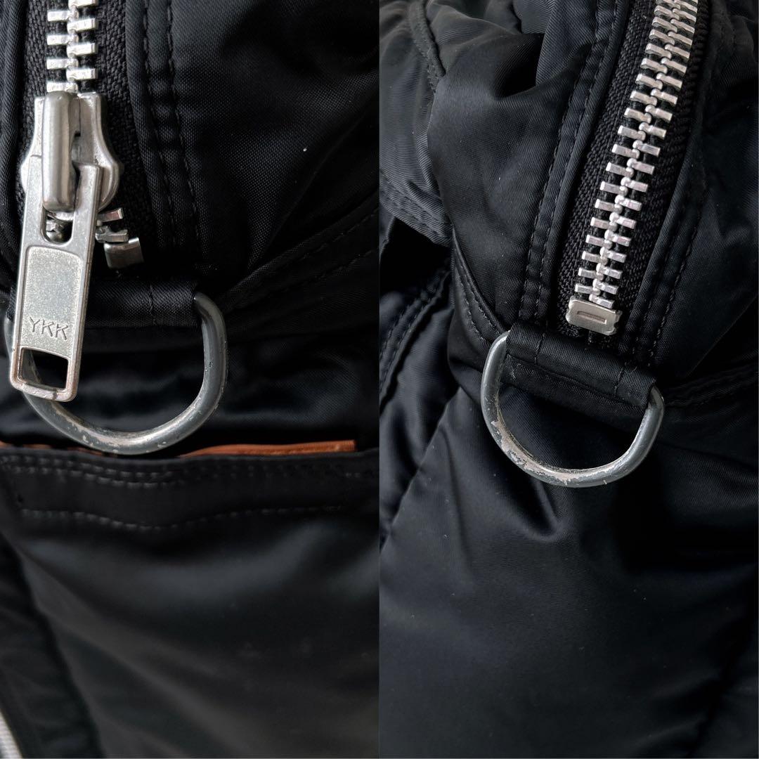 美品✨porter タンカー　2way 2層　ビジネスバッグ　ブラック