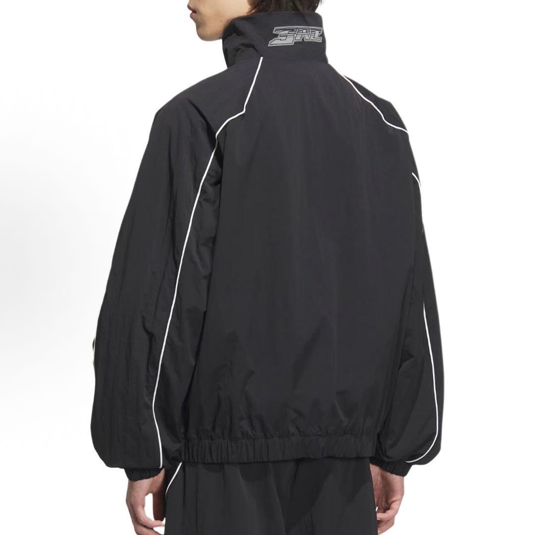 海外限定M ADIDAS レーシングジャケット black JM8033