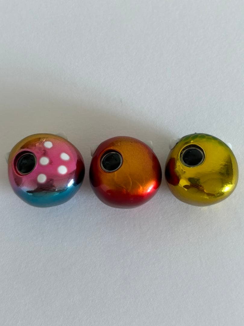 100g3個　夜光グロータイラバ　鯛ラバヘッド　タングステン　ネクタイ　送料無料