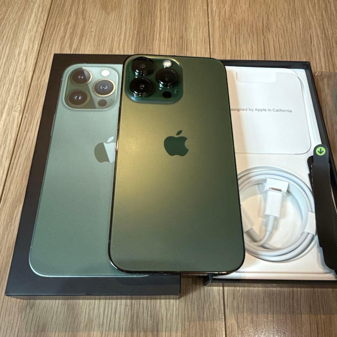 Apple iPhone 13 Pro アルパイングリーン SIMフリー