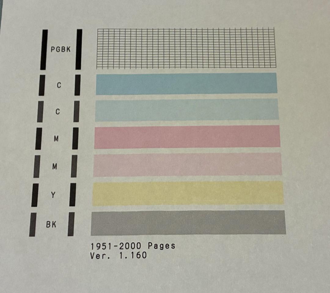 【動作OK】印刷枚数少！！　Canon　キャノン　プリンタ　TS5030　②