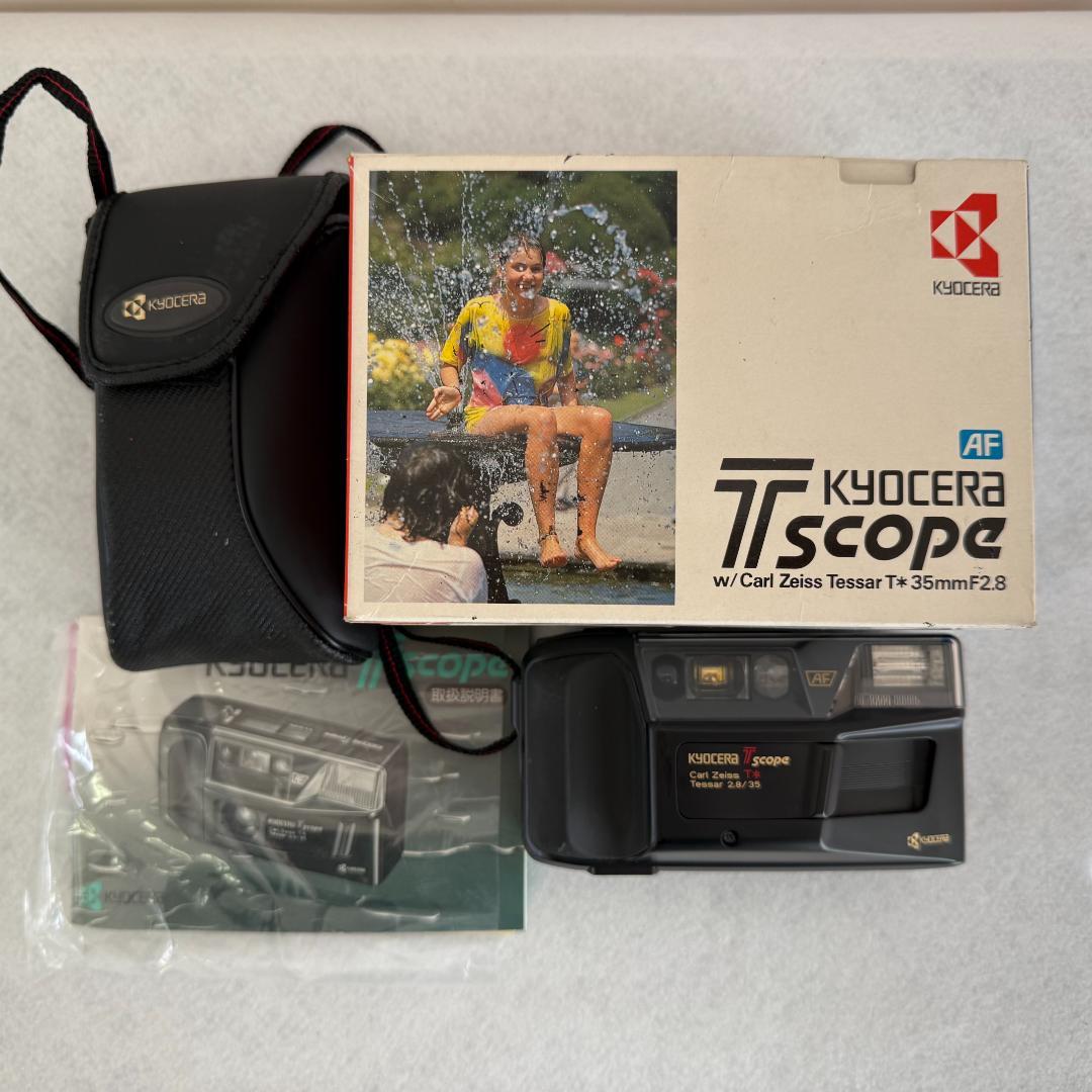 【極美品/動作未確認】京セラ T scope カールツァイス T* 35mm