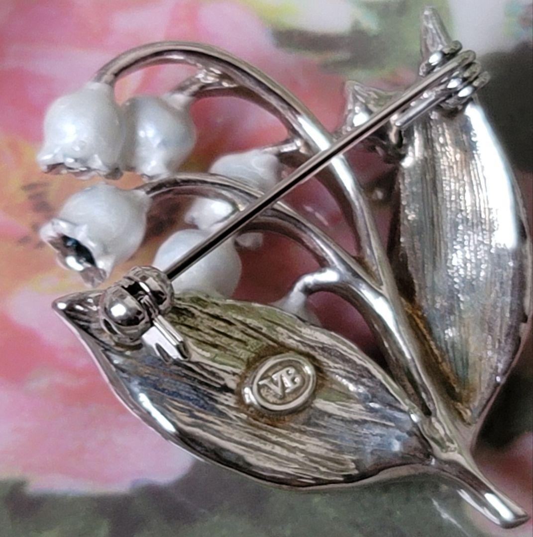 ヴァンドームブティック　ブローチ　スズラン　すずらん