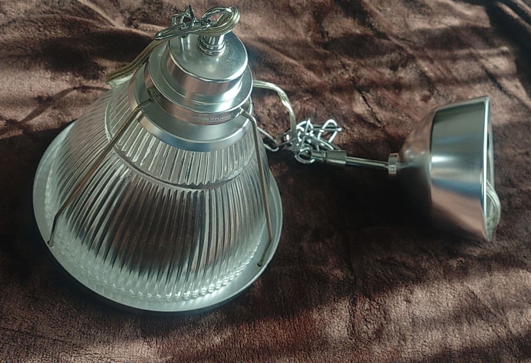 クリアガラス ペンダントライト チェーン吊り下げ式