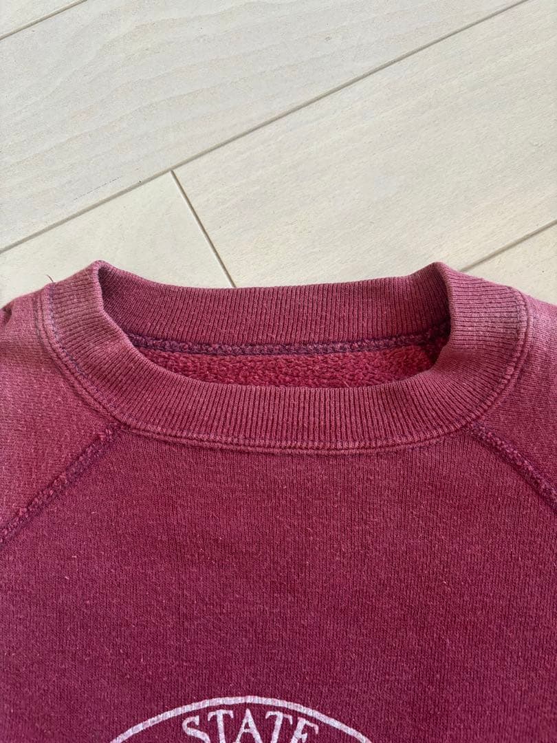 70s カレッジスウェット　BULLDOGS