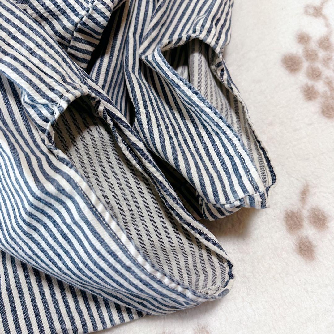 キャピタル ヒッコリーデニム ワイド スカートパンツ サルエル ガウチョ 袴