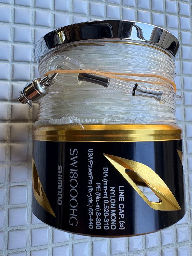 Shimano ステラSW18000HG スペアスプール付き