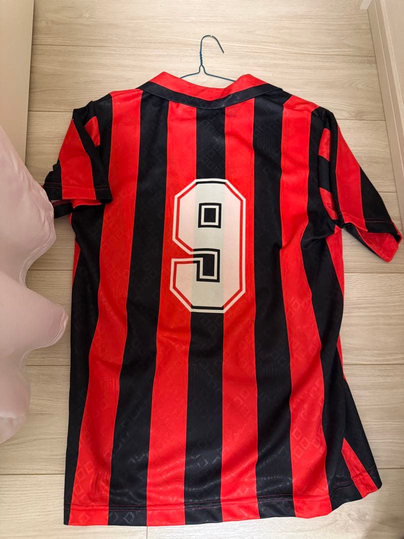 89-90 ミラン　ファン・バステン選手　ユニフォーム　本物