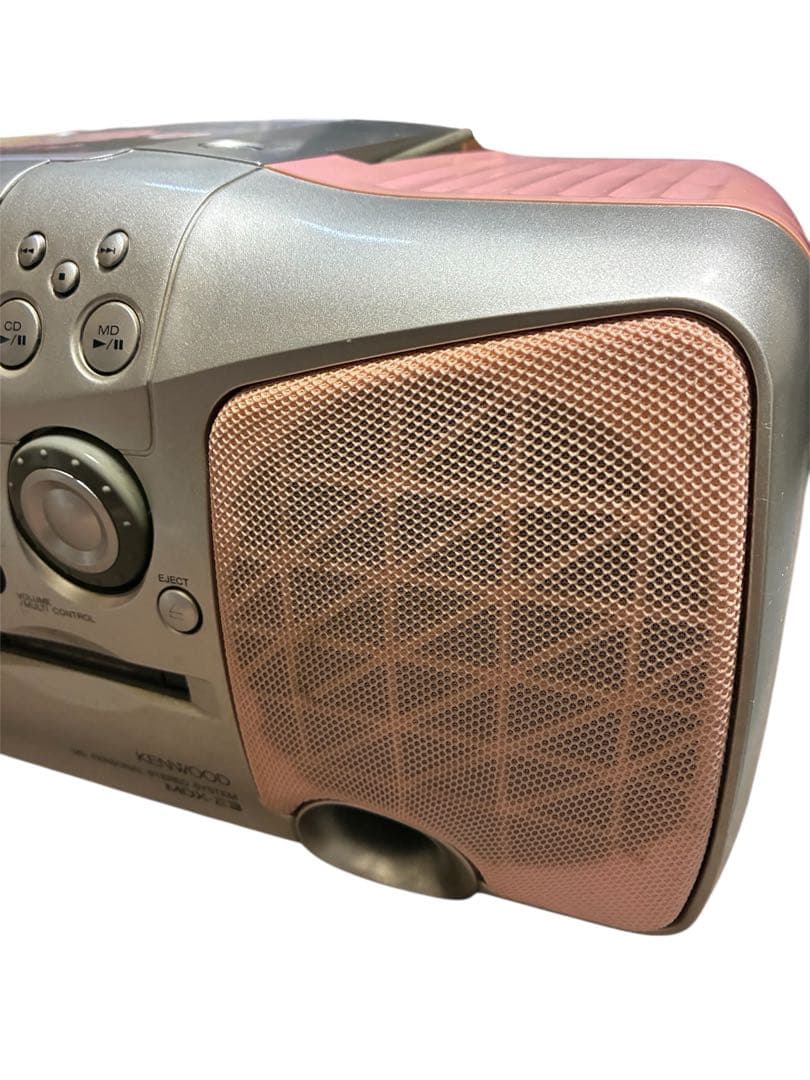 ジャンク KENWOOD ハローキティ CD MD テーププレイヤー