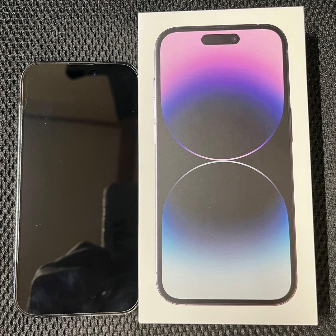 Apple iPhone 14 Pro ディープパープル 6.1インチ128gb