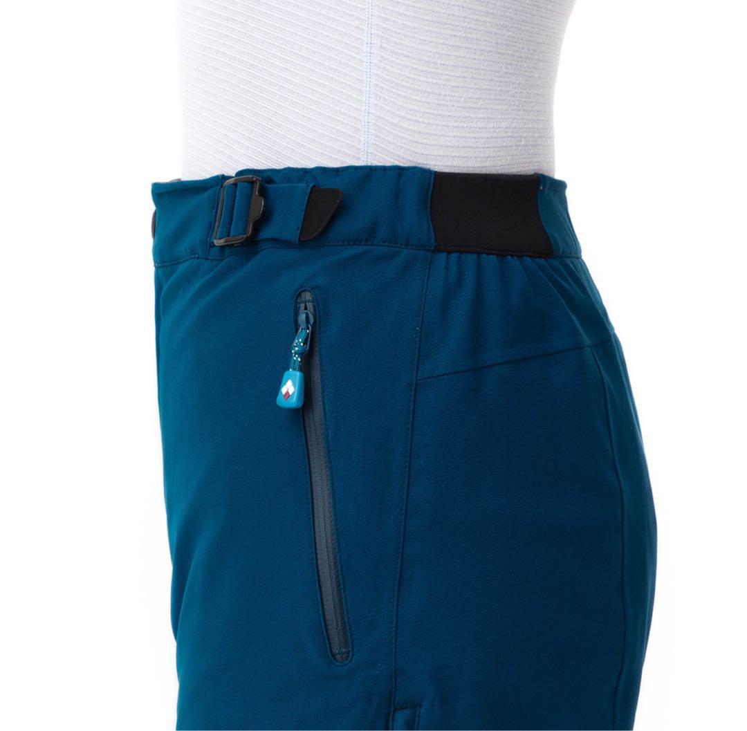 美品　モンベル ドライテックインシュレーテッドパンツ レディース M-Lブラック