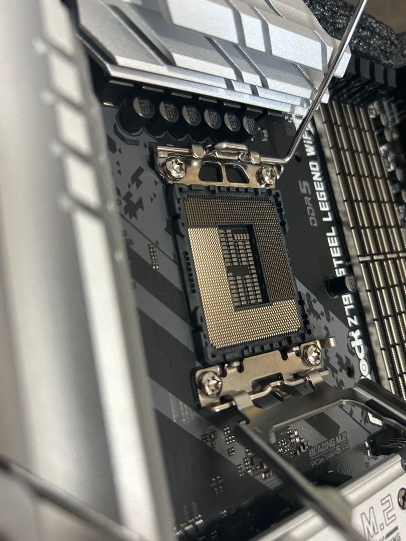 ASRock Z790 STEEL WiFi マザーボードATX 動作済み