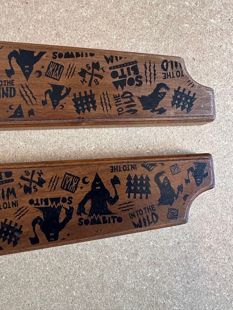 SOMAnoHIJIOKI ウォールナットモノグラムプリント