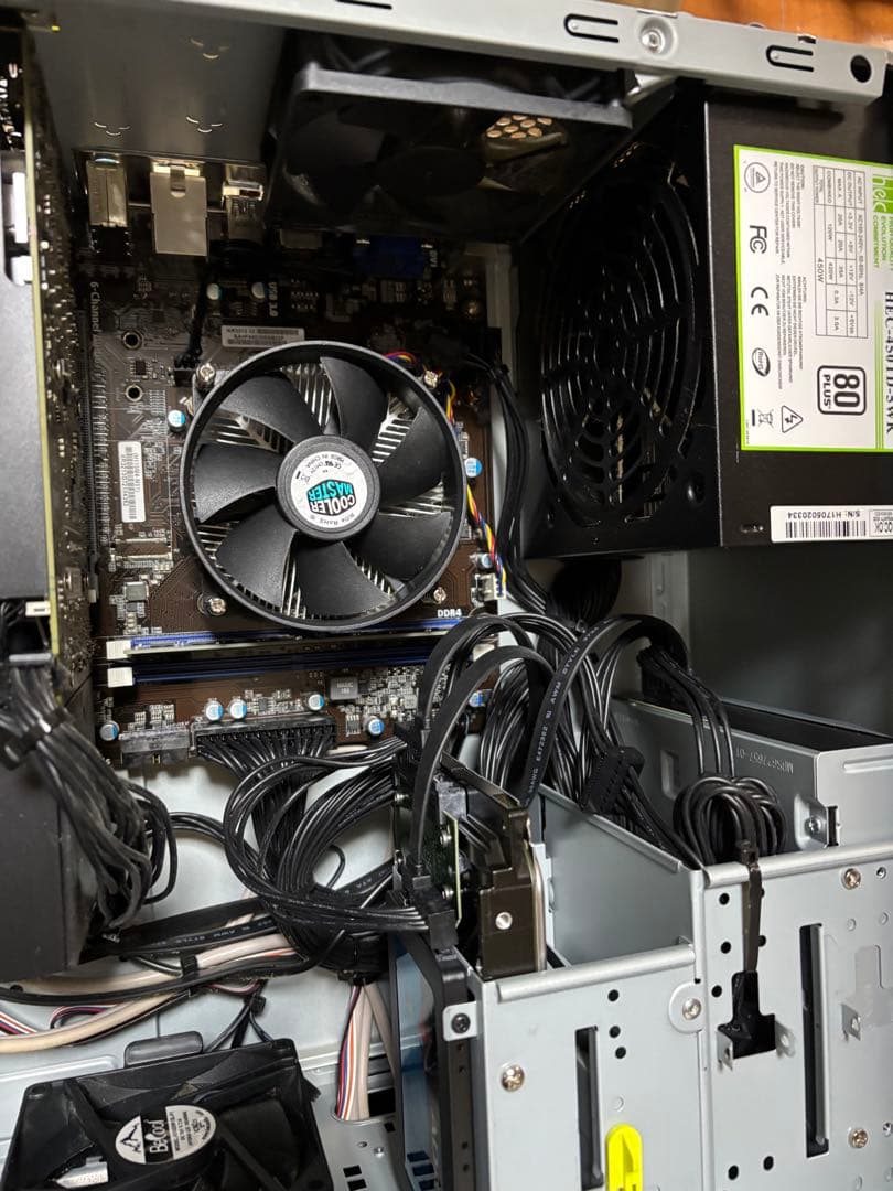 デスクトップPC グラボGTX1060 第七世代intel CPU OSなし