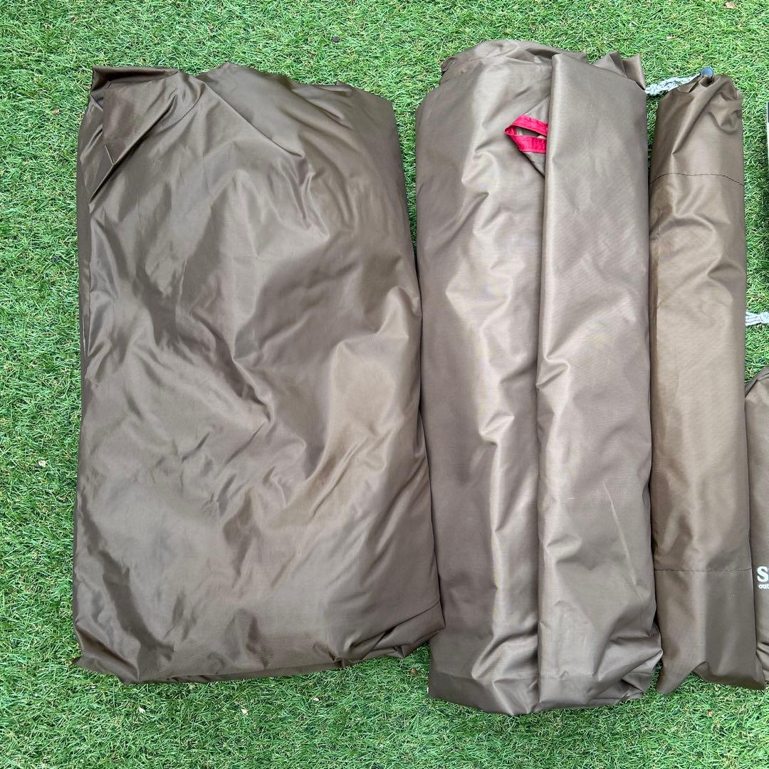 【使用回数1回】スノーピーク　ヘキサイーズ1（グランドシート付き）