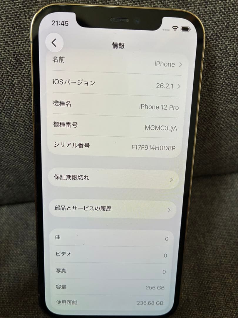 iPhone12 Pro【背面ひび割れあり】