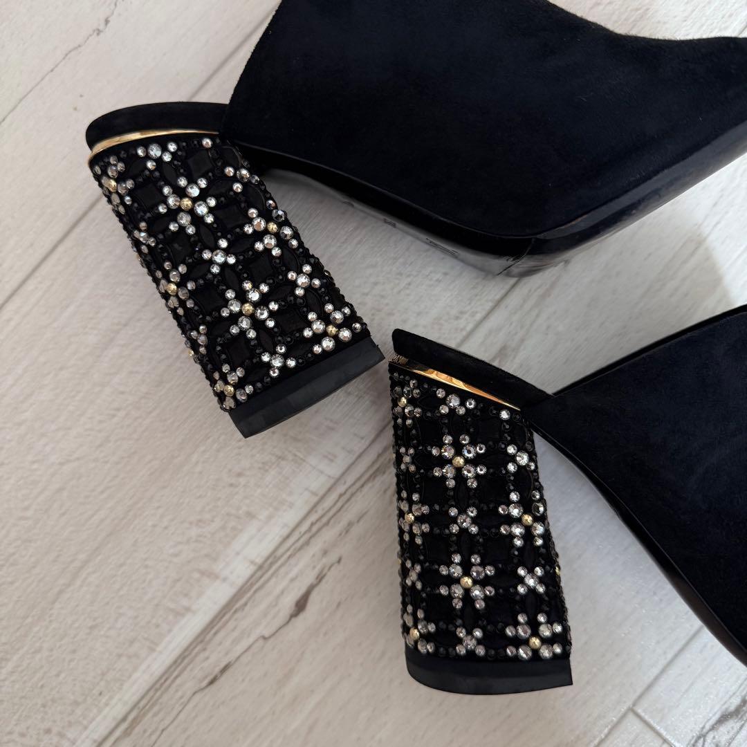 Louis Vuitton ブラック サンダル 23.0