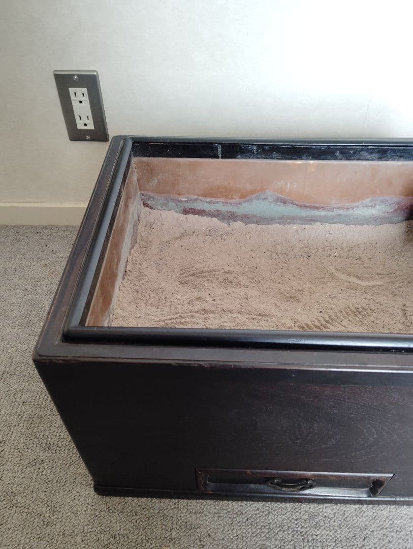 長火鉢　唐木造　江戸火鉢・関東型