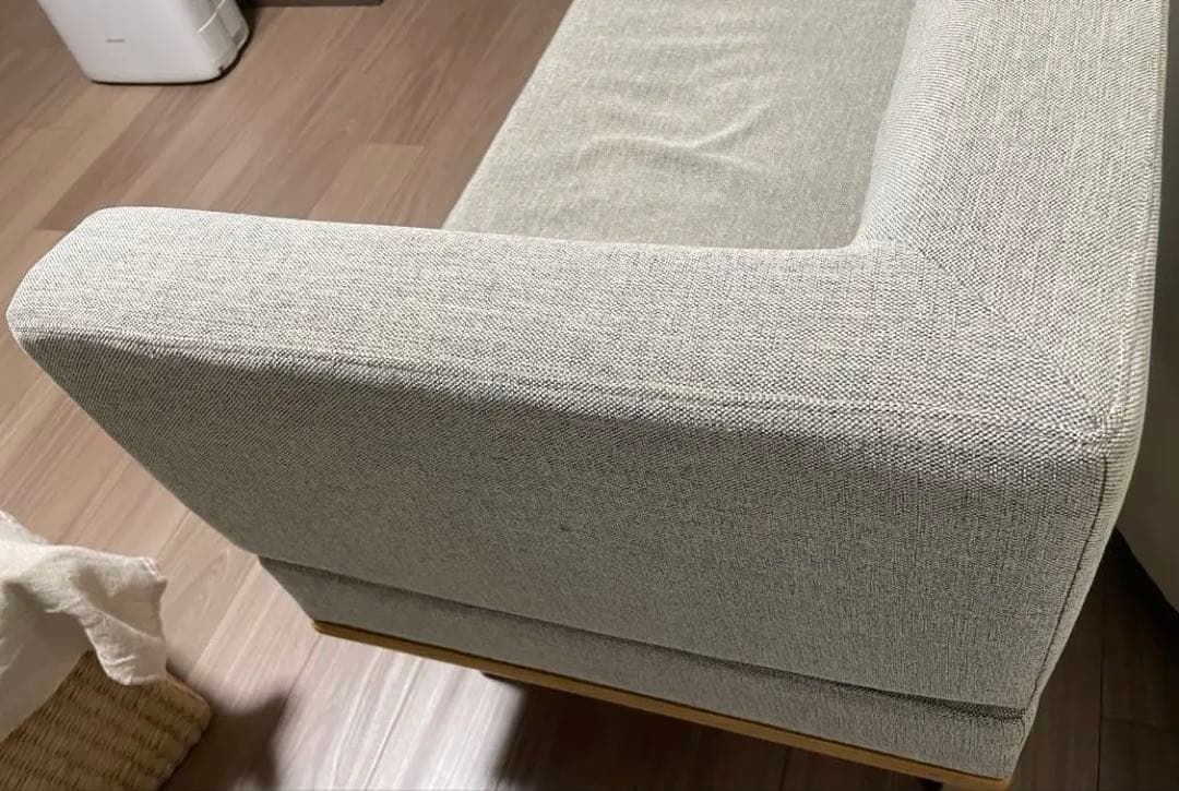 unico funeat 2人掛け　ベンチアーム